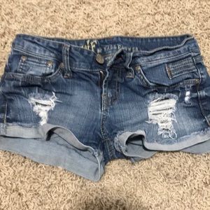Jean shorts